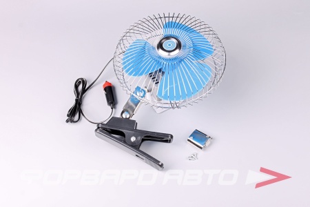 Купить Вентилятор автомобильный 24V большой (20см)  на клипсе SKYWAY S01901010