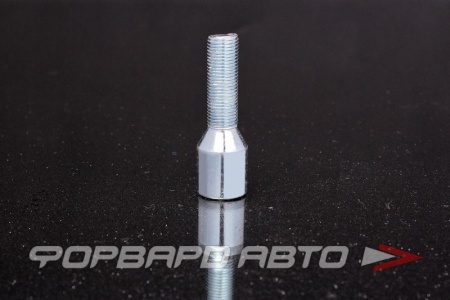 Купить Болт колеса 12*1,25*36 конус, спецключ (типа - torx), сталь, хром ВЕКТОР 272137 Z