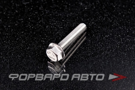 Купить Болт М6*1,0*30 ДИН 6921 А2 нерж. шестигр. гол. с фланцем <> ДИН 6921