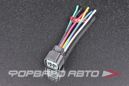 Купить Разъем 6-ти контактный заднего фонаря ( с проводами) CARGEN AX6586