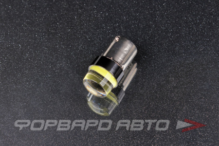 Лампа светодиодная 12V P21W BA15s  Белая SKYWAY S08201430