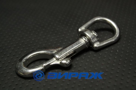 Купить Карабин для строп с вертлюгом 19мм А4 нерж.  8303