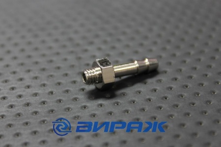 Купить Штуцер для шлангов 4,5 мм M5 CAMOZZI 2601 4,5-M5