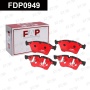 Колодки тормозные FAP FDP0949