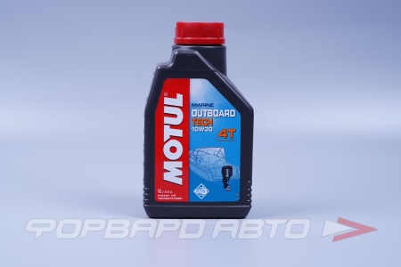 Купить Масло моторное 10W30 1л, 4T OUTBOARD TECH MOTUL 113265