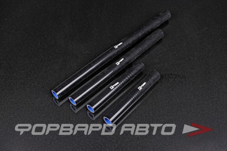 Купить Патрубки отопителя силиконовые 20мм - 2 шт, 19мм - 2 шт,  ВАЗ 2110, 2111, 2112 4 шт, черные, (без тройника) FORA ASHK-2110-8120000