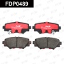 Колодки тормозные FAP FDP0489