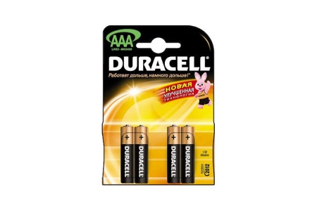 Купить Элемент питания LR03 Basic ААА мизинчиковая DURACELL 