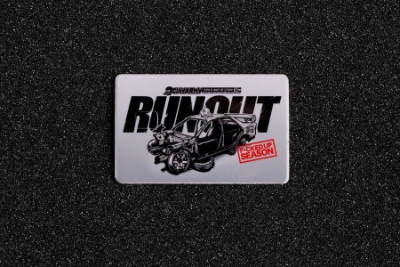 Купить Стикер для банковской карты Runout  86*55мм CIAY CD-Sc-Ru