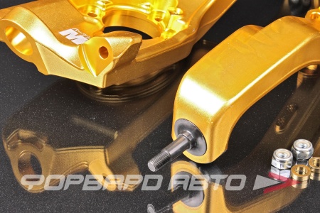 Купить Кулаки поворотные Nissan Z34, G37 Super Angle, Roll Center, Drop Knuckles Parts Shop MAX Z34SAKN