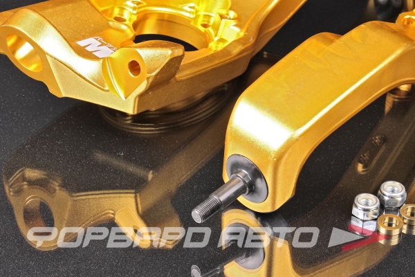 Кулаки поворотные Nissan Z34, G37 Super Angle, Roll Center, Drop Knuckles Parts Shop MAX Z34SAKN