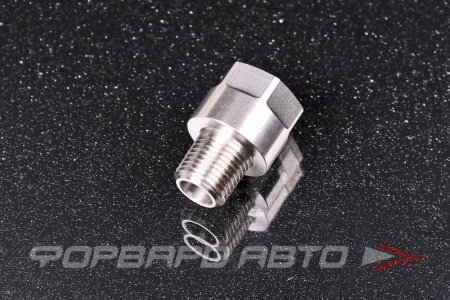 Купить Фитинг адаптер 1/8" - M10*1,25 мм, наружная и внутренняя резьбы (нерж) AB88 