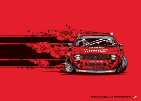 Купить Постер "DRIFT BOSS 2019" ( 500 мм*700 мм) CIAY 