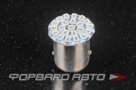 Купить Лампа светодиодная 12V 1157 22SMD красная . 