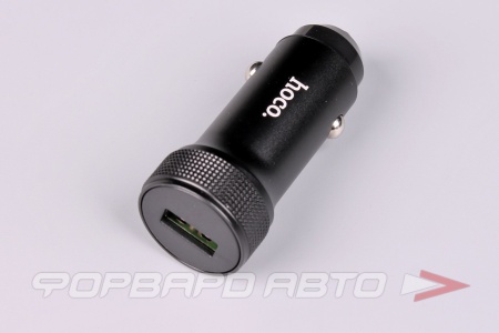 Купить Устройство зарядное в прикуриватель  (QC 3.0 18W) 1USB HOCO Z49A