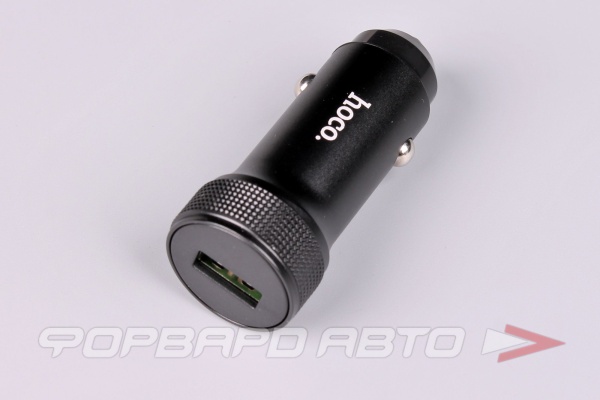 Устройство зарядное в прикуриватель  (QC 3.0 18W) 1USB HOCO Z49A