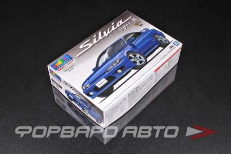 Купить Сборная модель Nissan Silvia S15, Spec. R, Brilliant Blue AOSHIMA 00862