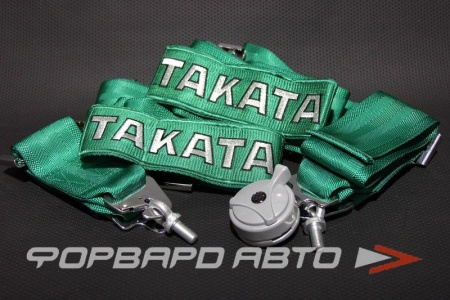 Купить Ремни 4-х точечные, 70мм TAKATA черные  