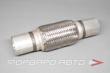 Купить Гофра глушителя 52*152*254, двойная оплетка, ремкомплект SENIOR 