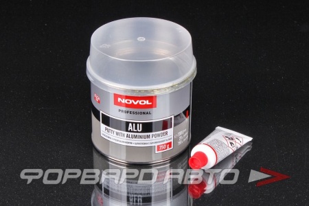 Купить Шпатлевка "ALU" с алюминиевой пылью, 750гр. NOVOL 1162