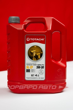Купить Масло моторное 5W30 4л, NIRO Optima Pro SL/CF (п/с) пласт. TOTACHI 1C504