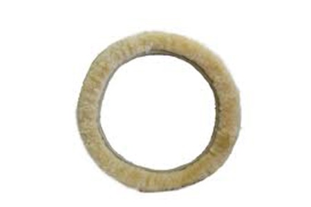 Купить Оплетка руля, мех натуральный (желт.)  