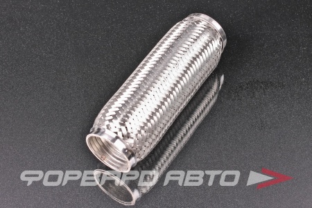 Купить Гофра глушителя 64*250 (Interlock) трехслойная (AISI 304) TIXONA P64250