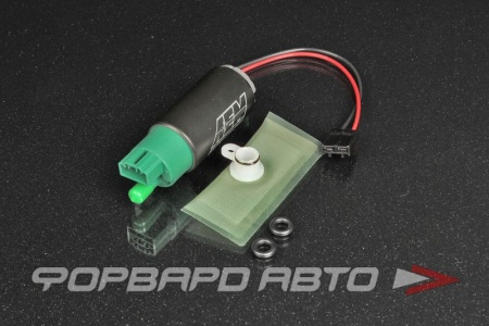 Купить Насос топливный 340 л/ч с установочным комплектом для EVO X / STi GRB / R35 GT-R / BR-Z (бензин, этанол E100, метанол M100) AEM 50-1220