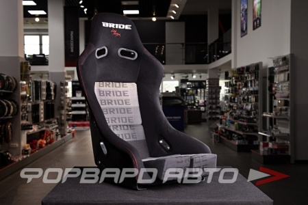 Купить Сиденье спортивное - нерегулируемое "ковш" + салазки, черное, Lowmax MR BRIDE STYLE DJL-MR-A, LARGE