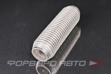 Купить Гофра глушителя 50*250мм (трехслойная в сетке) CBD CBD324.010