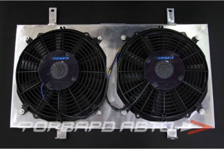 Купить Вентилятор охлаждения Nissan Silvia S14 S15, прямые лопасти MISHIMOTO MMFS-S14-95SR
