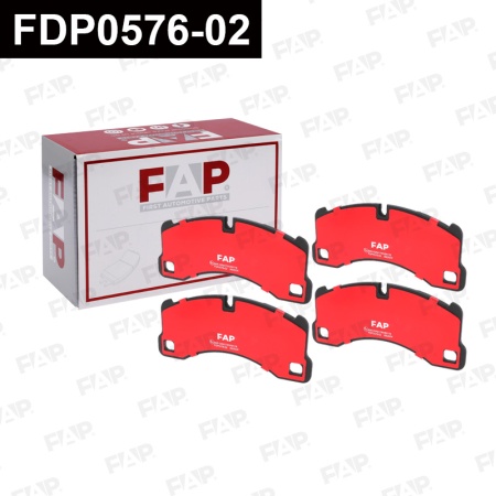 Купить Колодки тормозные FAP FDP0576-02