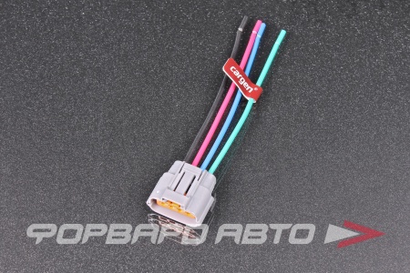 Купить Разъем 4-х контактный датчика положения дроссельной заслонки (с проводами) CARGEN AX6744