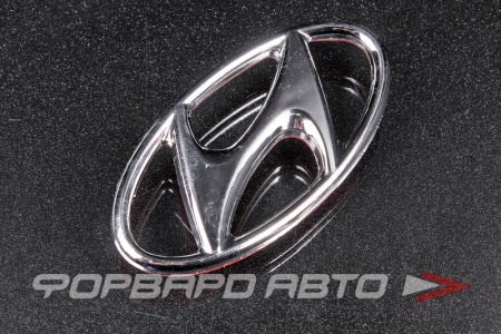 Купить Эмблема Hyundai хром  98x50мм (скотч) SKYWAY ACS-EMHYU6003