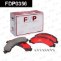 Колодки тормозные FAP FDP0356