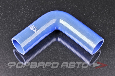 Купить Патрубок силиконовый 45 мм, 90°, синий MELCO 45-90Bl