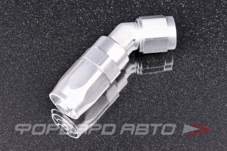 Купить Фитинг AN6 45° под шланг AN, усиленный, Серый AB88 