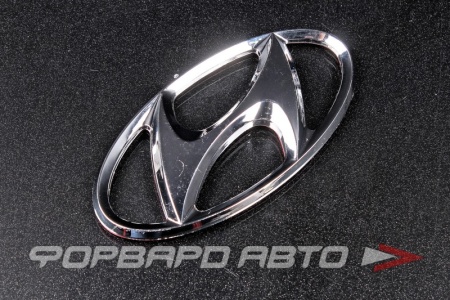 Купить Эмблема Hyundai хром 130х65мм (скотч) SKYWAY ACS-EMHYU6001