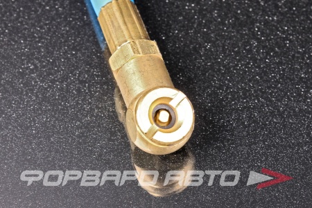 Купить Манометр (измеритель давления в шинах) синий 0-2 BAR, 102 мм INTERCOMP 360072
