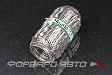Купить Гофра глушителя 76*200, кольчуга с обмоткой EuroEx 76x200ilwm