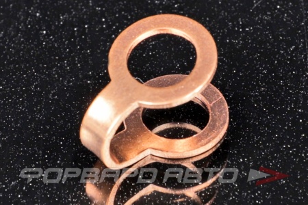 Купить Шайба топливной трубки 8,1*12,5*1 (сдвоенная), h-10 АЗМАШ 