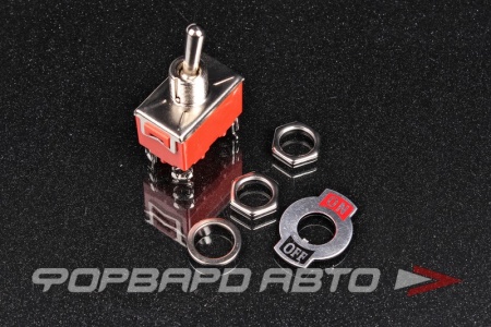 Купить Выключатель тумблер 1221 (ТВ2-2) вкл.- откл. 2 группы контактов [172] TDM 