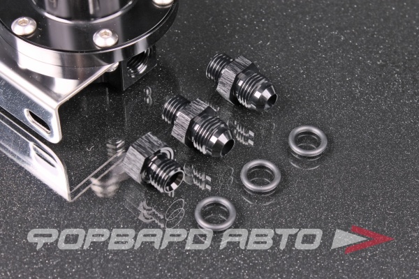 Регулятор давления топлива AN6 30-100PSI (2.0~7.0kg/cm), черный AB88 