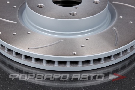 Купить Диск тормозной перфорированный вентилируемый левый G-BRAKE GFR-21782L