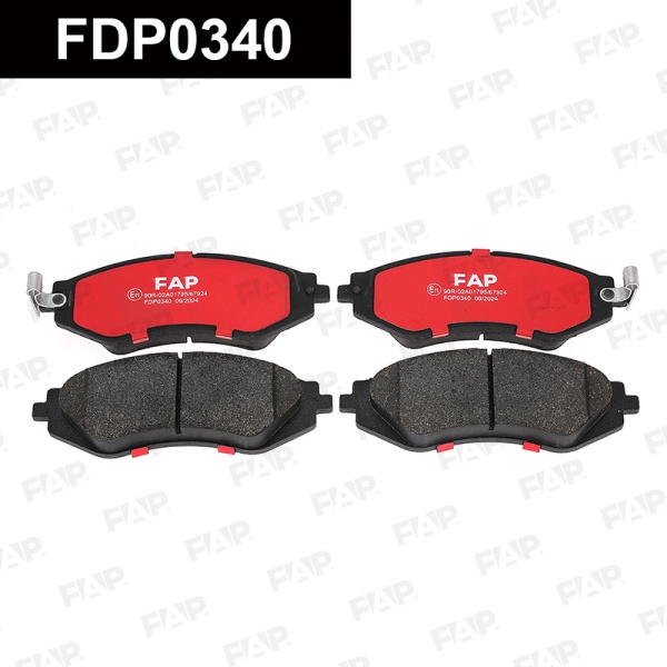 Колодки тормозные FAP FDP0340