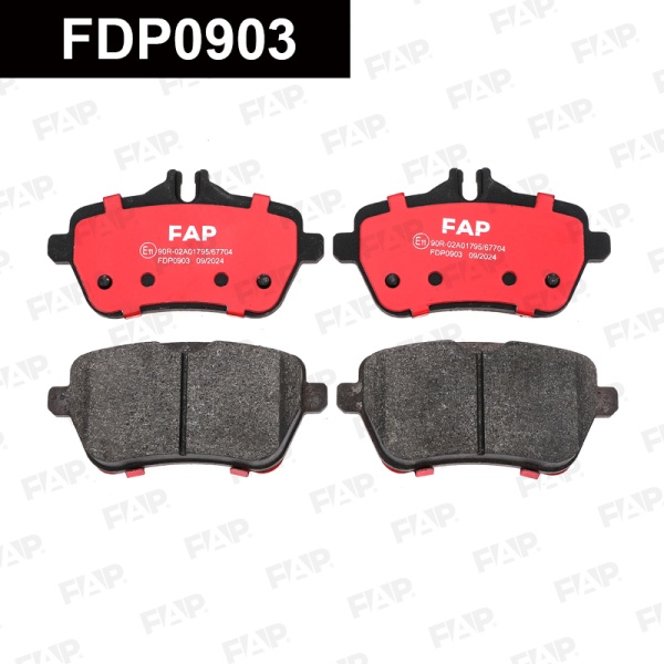 Колодки тормозные FAP FDP0903