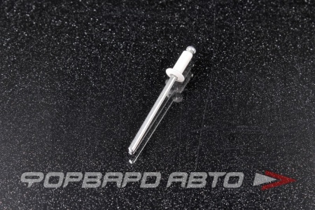 Купить Заклепка вытяжная 3,2*8 алюминий/сталь RAL9003 белый  