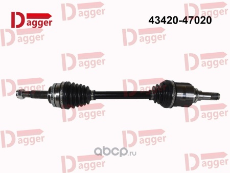 Купить Вал приводной в сборе TOYOTA PRIUS 20 LH DAGGER DSD016L