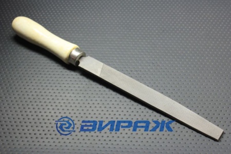 Купить Напильник плоский 150мм. деревянная ручка СИБРТЕХ 16223