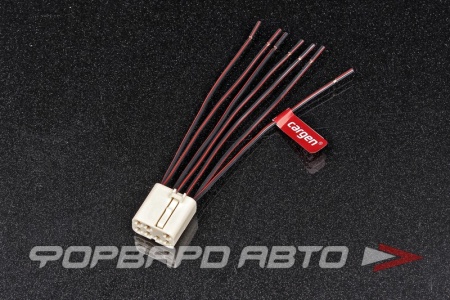 Купить Разъем 7 проводов к кнопке стеклоподъемник, к выключателю аварийной сигнализации, с проводами (165) CARGEN AX335